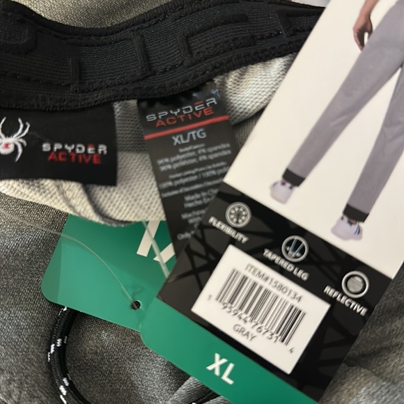 NWT Spyder Active Men's Performance Jogger With Pockets - Picture 6 of 6